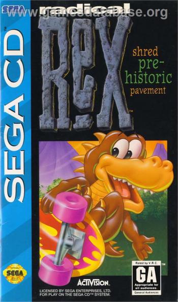 Cover Radical Rex for Sega CD